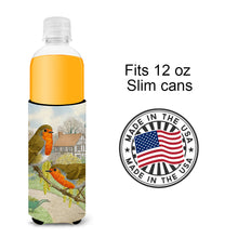 Load image into Gallery viewer, European Robins Slim Can Hugger – Fun &amp; Functional Drink Coolers ASA2097MUK