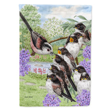 Load image into Gallery viewer, Long Tailed Tits Flag Canvas House Size ASA2102CHF