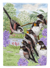 Load image into Gallery viewer, Long Tailed Tits Garden Flag – Decorative Outdoor Yard Flag ASA2102GF