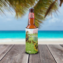 Load image into Gallery viewer, Female Mallard Duck &amp; Ducklings Slim Can Hugger – Fun &amp; Functional Drink Coolers ASA2105MUK