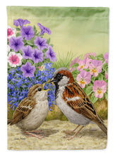 Load image into Gallery viewer, House Sparrows Garden Flag – Decorative Outdoor Yard Flag ASA2112GF