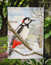 Load image into Gallery viewer, Spotted Woodpecker Garden Flag – Decorative Outdoor Yard Flag ASA2113GF