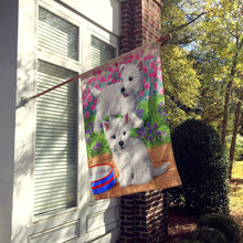 Load image into Gallery viewer, Westie Pups Flag Canvas House Size ASA2117CHF