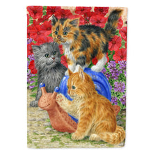Load image into Gallery viewer, Kittens Flag Canvas House Size ASA2118CHF