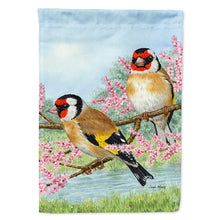 Load image into Gallery viewer, European Goldfinches Flag Canvas House Size ASA2119CHF