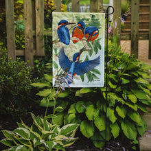 Load image into Gallery viewer, Kingfisher Family Garden Flag – Decorative Outdoor Yard Flag ASA2120GF