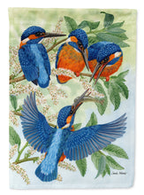 Load image into Gallery viewer, Kingfisher Family Garden Flag – Decorative Outdoor Yard Flag ASA2120GF