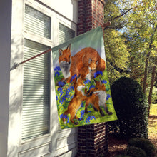 Load image into Gallery viewer, Fox Family Flag Canvas House Size ASA2123CHF