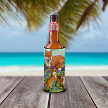 Load image into Gallery viewer, Fox Family Slim Can Hugger – Fun &amp; Functional Drink Coolers ASA2123MUK