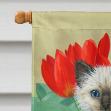 Load image into Gallery viewer, Birman Kittens Flag Canvas House Size ASA2125CHF