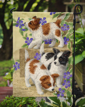 Load image into Gallery viewer, Papillon Pups Garden Flag – Decorative Outdoor Yard Flag ASA2129GF