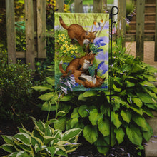 Load image into Gallery viewer, Fox Cubs Garden Flag – Decorative Outdoor Yard Flag ASA2131GF