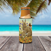 Load image into Gallery viewer, Rabbit &amp; Baby Slim Can Hugger – Fun &amp; Functional Drink Coolers ASA2132MUK