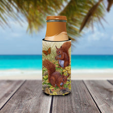 Load image into Gallery viewer, Red Squirrels Slim Can Hugger – Fun &amp; Functional Drink Coolers ASA2133MUK