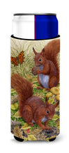 Load image into Gallery viewer, Red Squirrels Slim Can Hugger – Fun &amp; Functional Drink Coolers ASA2133MUK