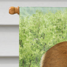 Load image into Gallery viewer, Deer &amp; Fawn Flag Canvas House Size ASA2151CHF