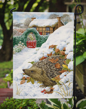 Load image into Gallery viewer, Hedgehog Holiday Garden Flag – Decorative Outdoor Yard Flag ASA2158GF