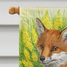 Load image into Gallery viewer, Springtime Fox Flag Canvas House Size ASA2160CHF