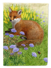 Load image into Gallery viewer, Springtime Fox Flag Canvas House Size ASA2160CHF