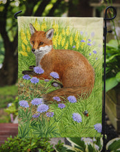 Load image into Gallery viewer, Springtime Fox Garden Flag – Decorative Outdoor Yard Flag ASA2160GF