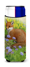 Load image into Gallery viewer, Springtime Fox Slim Can Hugger – Fun &amp; Functional Drink Coolers ASA2160MUK