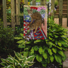 Load image into Gallery viewer, Abyssinian Kitten Garden Flag – Decorative Outdoor Yard Flag ASA2164GF