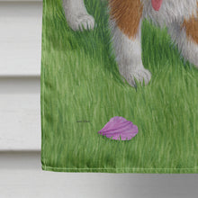 Load image into Gallery viewer, Sheltie Puppies Flag Canvas House Size ASA2166CHF
