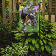 Load image into Gallery viewer, Sheltie Puppies Garden Flag – Decorative Outdoor Yard Flag ASA2166GF