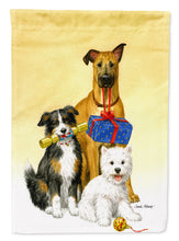 Load image into Gallery viewer, Westie, German Shepherd and Aussie Garden Flag – Decorative Outdoor Yard Flag ASA2168GF