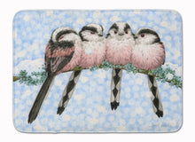 Load image into Gallery viewer, Roosting Long Tailed Tits Machine Washable Memory Foam Mat ASA2169RUG
