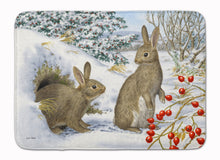 Load image into Gallery viewer, Winter Rabbits Machine Washable Memory Foam Mat ASA2181RUG