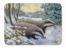 Load image into Gallery viewer, Winter Badgers Machine Washable Memory Foam Mat ASA2183RUG