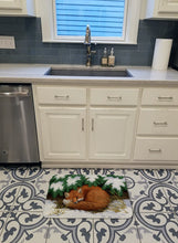 Load image into Gallery viewer, Naptime Fox Machine Washable Memory Foam Mat ASA2185RUG
