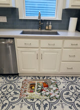 Load image into Gallery viewer, European Robin Machine Washable Memory Foam Mat ASA2199RUG