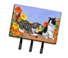 Load image into Gallery viewer, Kittens on Wall Leash or Key Holder ASA2201TH68