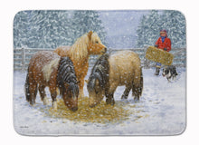 Load image into Gallery viewer, Shetland Ponies Machine Washable Memory Foam Mat ASA2206RUG