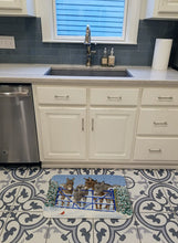 Load image into Gallery viewer, Donkeys and Cardinal Machine Washable Memory Foam Mat ASA2209RUG