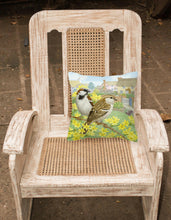 Load image into Gallery viewer, House Sparrows by Sarah Adams Canvas Decorative Pillow ASAD0677PW1414