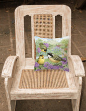 Load image into Gallery viewer, Coal Tits Feeding Time Canvas Decorative Pillow ASAD0686PW1414