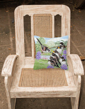 Load image into Gallery viewer, Long Tailed Tits by Sarah Adams Canvas Decorative Pillow ASAD0690PW1414