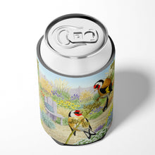 Load image into Gallery viewer, European Goldfinches by Sarah Adams Can or Bottle Hugger ASAD0691CC
