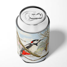 Load image into Gallery viewer, Spotted Woodpecker by Sarah Adams Can or Bottle Hugger ASAD0701CC