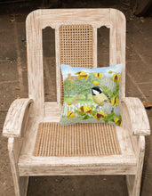 Load image into Gallery viewer, Coal Tits Yellow Flowers Canvas Decorative Pillow ASAD0702PW1414