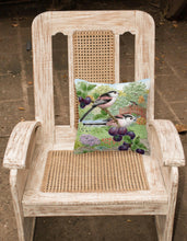 Load image into Gallery viewer, Long Tailed Tits by Sarah Adams Canvas Decorative Pillow ASAD0703PW1414