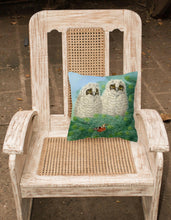 Load image into Gallery viewer, Owlets and Butterfly by Sarah Adams Canvas Decorative Pillow ASAD0724PW1414