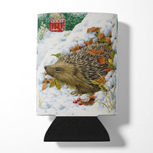 Load image into Gallery viewer, Hedgehog and Red Gate Cottage Can or Bottle Hugger ASAD0780CC