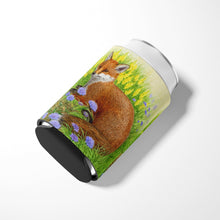 Load image into Gallery viewer, Fox in Flowers by Sarah Adams Can or Bottle Hugger ASAD0788CC