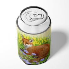 Load image into Gallery viewer, Fox in Flowers by Sarah Adams Can or Bottle Hugger ASAD0788CC