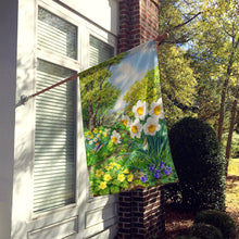 Load image into Gallery viewer, Spring Flowers by Sarah Adams Flag Canvas House Size ASAD778CHF