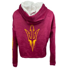 Load image into Gallery viewer, Arizona State ASU Varsity Furry Hoodie